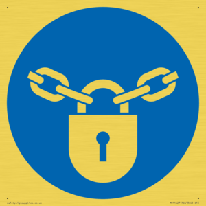 Mandatory: Keep locked